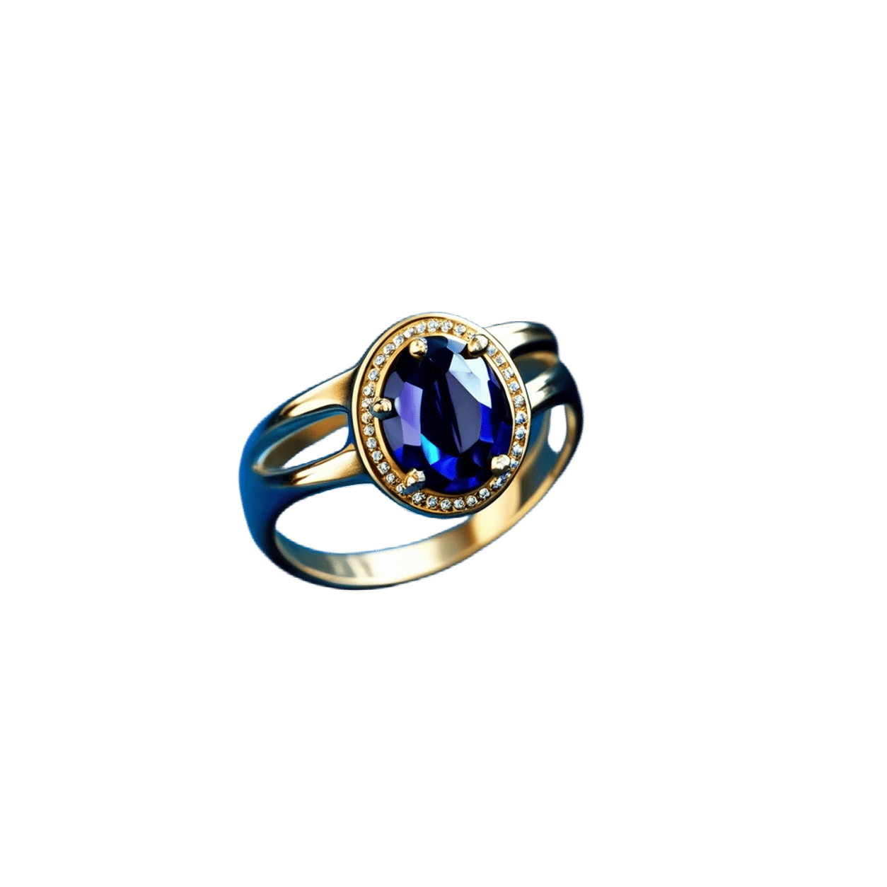 Ring background removal result detail