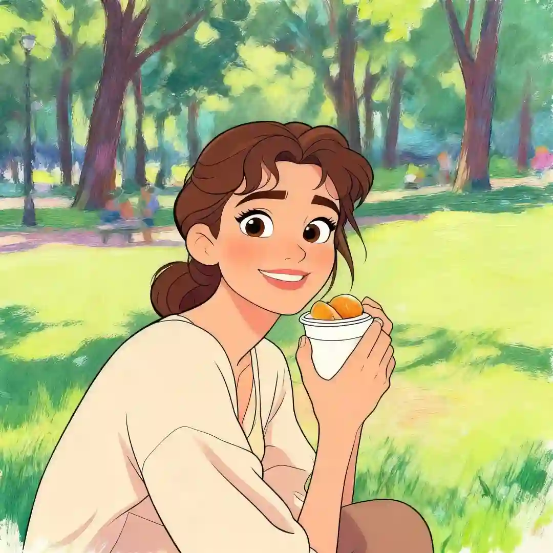 Classic cartoon style