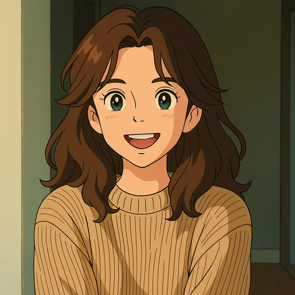 Ghibli cartoon style
