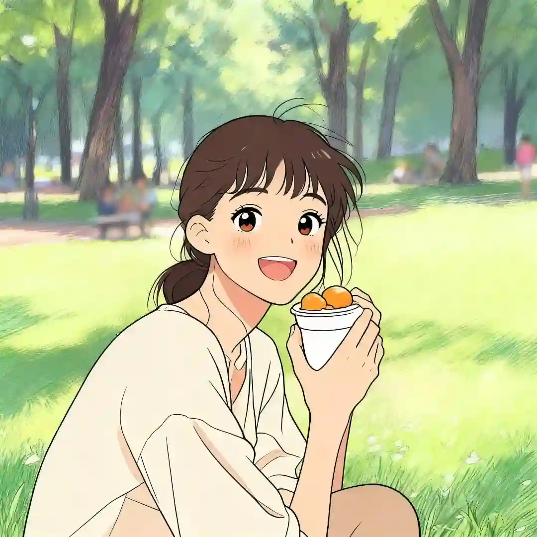 Kawaii cartoon style