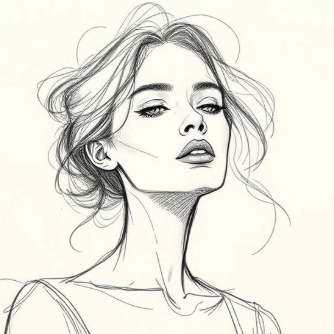 Figure sketch style